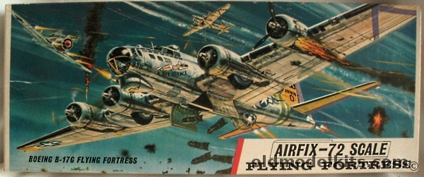 Airfix 1/72 Boeing B-17G Flying Fortress - A Bit O' Lace - Type 3 Issue, 585 plastic model kit